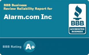 Alarm.com BBB Rating A+